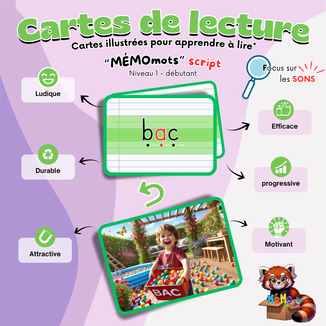 MÉMOMOTS SCRIPT - niveau 1 - Débutant