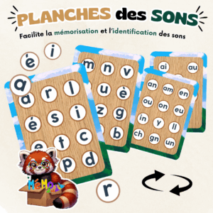 PLANCHES DES SONS ( 42 SONS )